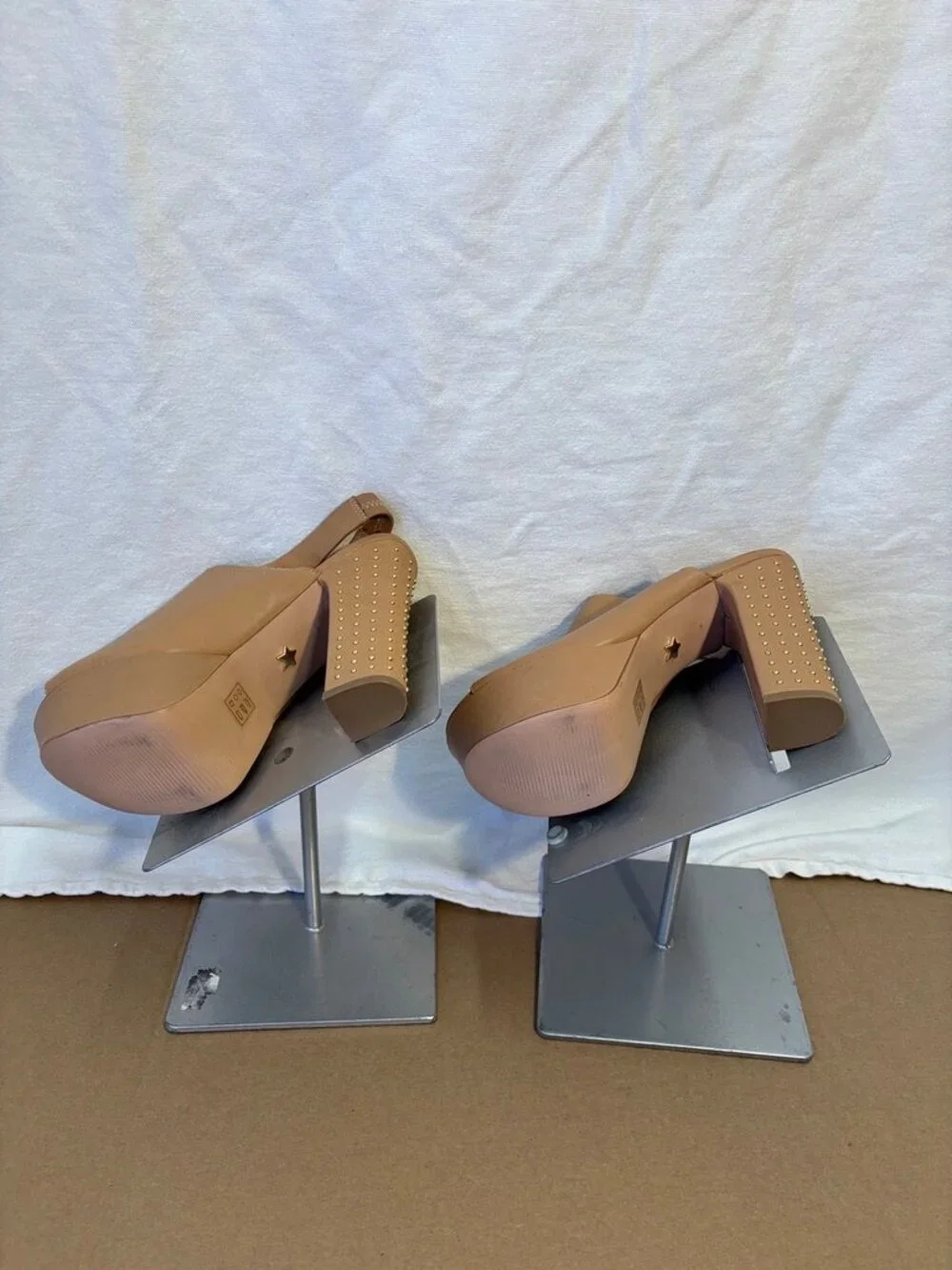 KG by Kurt Geiger Nicole Leather Platform Heel